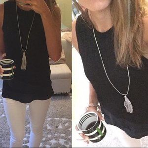Banana Republic Tassel Necklace